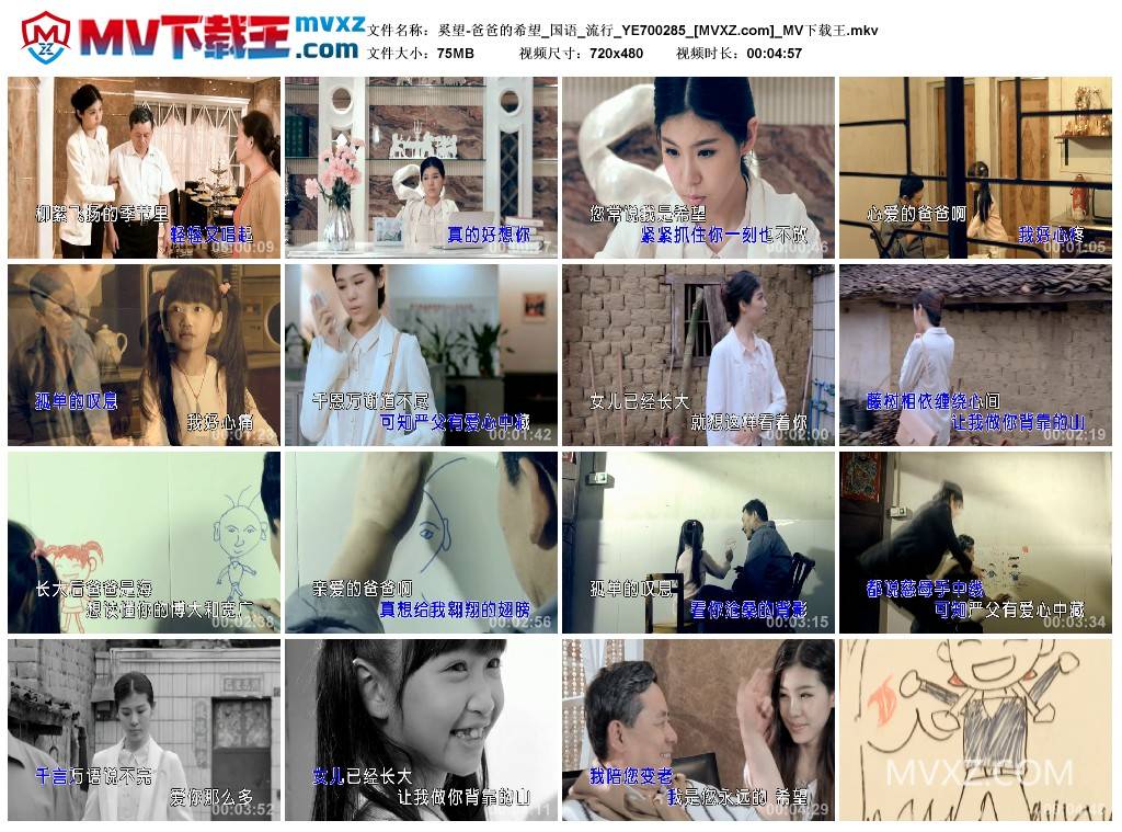 奚望-爸爸的希望_国语_流行_YE700285